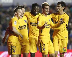 Thomas Partey's Atletico Madrid Left With Just 20 Players For 20 games