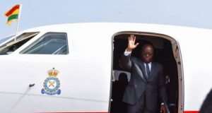 Nana Addo Fly to South Africa, USA and Ethiopia