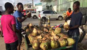 Coconut sellers urge youth not to rely solely on white-collar jobs