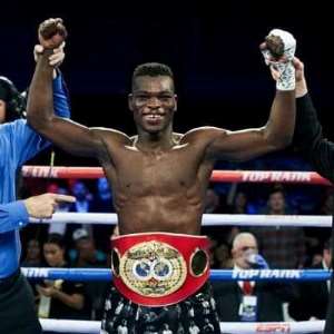 Ghanaians Hails 10th World Champion Richie Commey Wins IBF Lightweight Title In Style