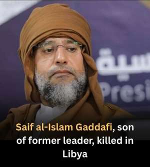 Political Shockwave in Libya as Saif al-Islam Gaddafi Is Killed in Zintan