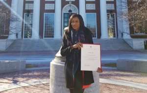 Actress, Chika Ike Graduates from Harvard Business After Being Rejected 5 Times