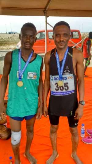 Yakubu And Nantiere Show Up At 2019 Lagos City Marathon