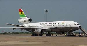 Ghana Airways flights suspended in U.S.