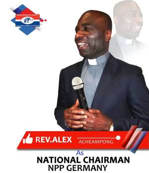 Living The NPP Dream In The Diaspora – Rev Alex Acheampong