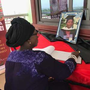 Dzifa Gomashie Mourns With The Avedzi Family