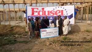 Edusei Foundation Supports Science Lab Project By Akunini Of Kumaca