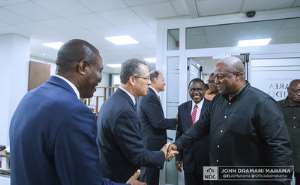 Mahama Visits The Church Of Jesus Christ of Latter-Day Saints In Accra