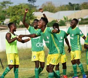 GHPL: Emmanuel Osei Baffour scores to hand Aduana Stars 1-0 win against WAFA SC