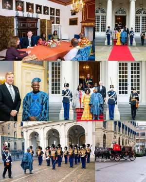 Ghana’s Ambassador to the Netherlands presents letters of credence to King Willem-Alexander