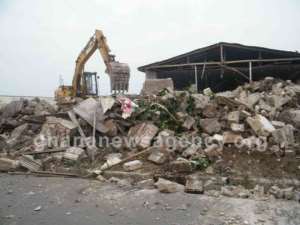 Effutu Undertakes Demolition Exercise