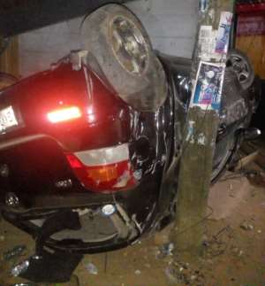 Driver chased iPhone 13 snatchers on motorbike, crashed one to death at Kwabenya Musuku roundabout