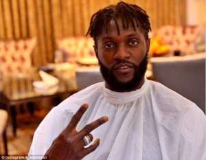 New style: Adebayor shows off new hairstyle