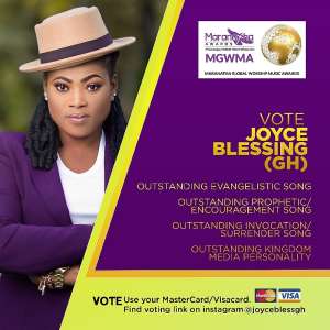 Joyce Blessing Grabs 4 Nominations At 2019 MGWMAs In Kenya