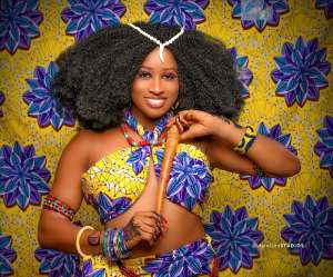 Nigerian Model, Onyinye Ikechukwu Unveils African Somma Bukka WithRelease Of Domestic Cooking Photoshoot