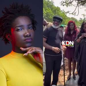 Late Ebony and family