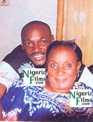 EXCLUSIVE PICTURE: 2Face Steps Out With Mum