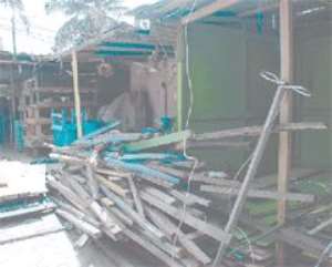 Soldier Bar Owners Demolish Parts Of Structure