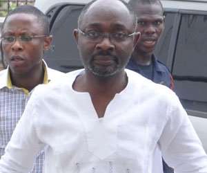 Alfred Woyome to spend Monday night in cells
