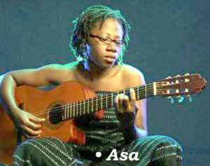 Asa on summer holiday