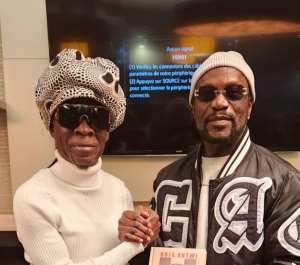 Kojo Antwi presents memoir “Music Man: The Journey” to Meiway in France