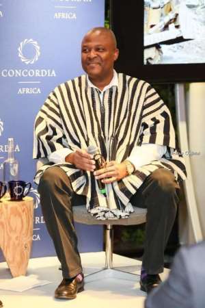 Ibrahim Mahama Mounts Concordia Africa Summit In London