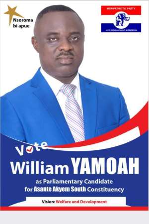 'Needy delegates' in Asante Akyem South begged me to contest as MP- William Yamoah