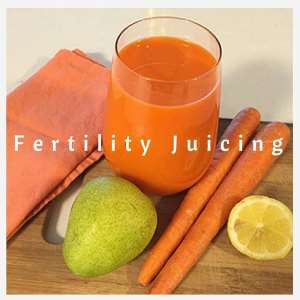 Fertility Juicing – Carrot, Ginger and Pear Juicing!