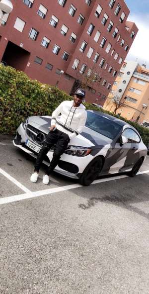 Black Stars Midfielder Mubarak Wakaso Display His Camouflage Benz On Social Media
