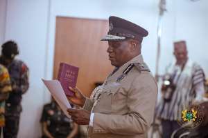 Inspector General of Police (IGP), Christian Tetteh Yohuno