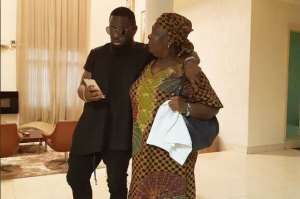 Singer, Timaya Spoils Mother with Great love