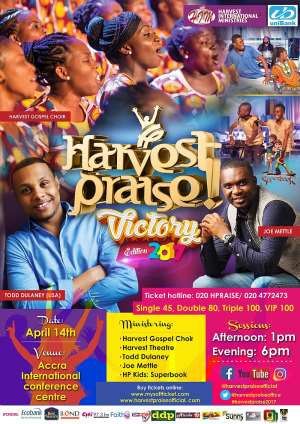 Joe Mettle, Todd Dulaney And More To Grace Harvest Praise 2017
