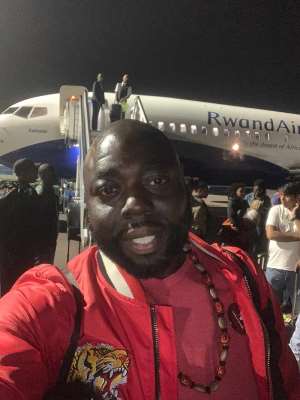 Rashad Traveling From Ghana to Rwanda January 2020