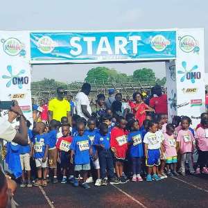 Massive Participation of kids at successful 2018 Kiddy Mile Race