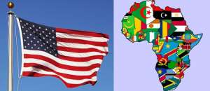 America and African countries flags