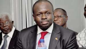 Defence Minister Edward Omane Boamah