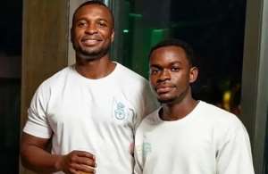 Captain Frank Donkor and Elijah Ofori Donkor