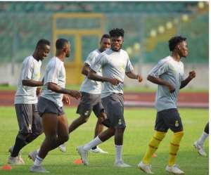 Black Stars Holds First Training Session Ahead Of Kenya Clash PHOTOS