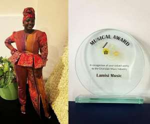 Ghanaian Musician Lamisi honoured in The Netherlands