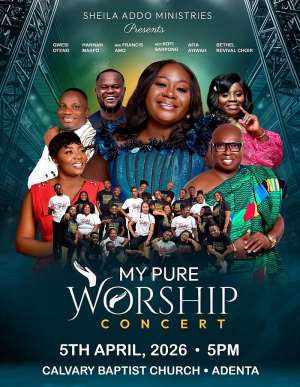 Sheila Addo Ministries presents “My Pure Worship Concert 26”