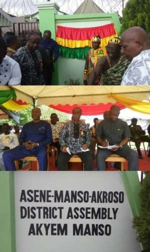 Role Of Chiefs In The Establishment Of Asene Manso Akroso District Lauded