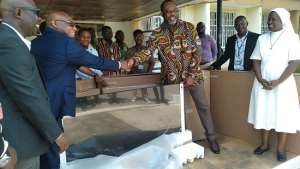 NAPO donates television sets to KNUST School of Medicine and Dentistry