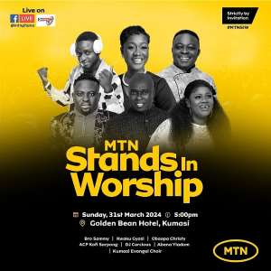 MTN Stands In Worship: Obaapa Christie, Gyasi, Kofi Sarpong  Sammy Thrill Ghanaians in Kumasi