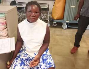 The victim, Ms. Hannah Amedi