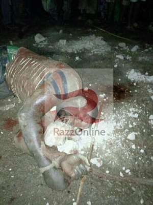 Suspected Armed Robber Lynched To Death At Ejura