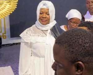 Former fetish priestess turned evangelist, Patricia Asiedua Asiamah aka Nana Agradaa