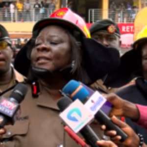 Adum market fire: Lack of functional water hydrants hampers firefighting efforts - GNFS