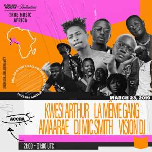 Kwesi Arthur, La meme gang, Quamina MP and others perform at Boiler room x Ballantines True Music A