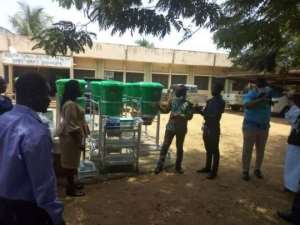 Woyome Donates PPE To South Tongu District Health Directorate