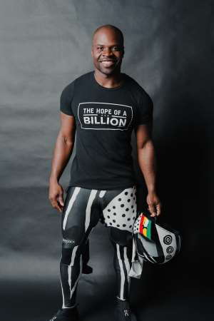 Ghana's Akwasi Frimpong makes history with top 30 finish in Skeleton World Cup Standings